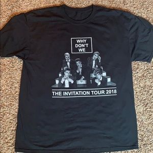 Short sleeve why don’t we merchandise